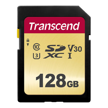 CARD Card 128GB Transcend sdxc SDC500S 95/60 MB/s