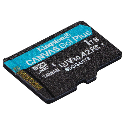 CARD Kingston 1TB microXC Canvas Go Plus Gen4 200R A2 U3 Single Pack w/o ADP