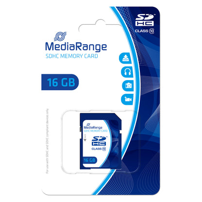 CARD MediaRange 16GB SDHC CL.10