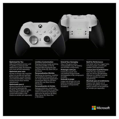 MICROSOFT XBOX Elite Controller Series 2 Core Edition White