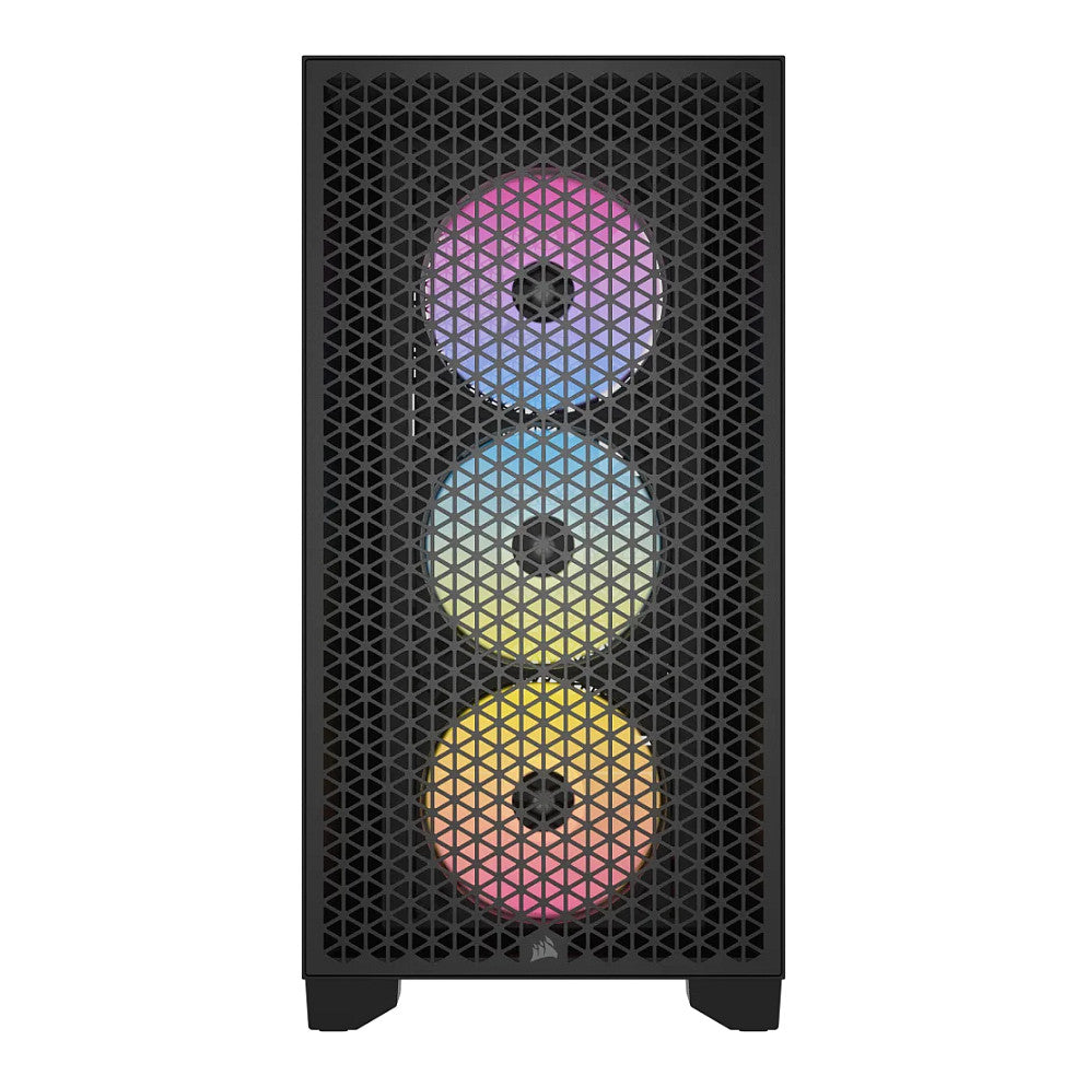 3000D RGB Tempered Glass Black CC-9011255-WW