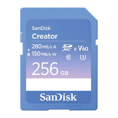 CARD Sandisk Creator SD UHS-II 256GB