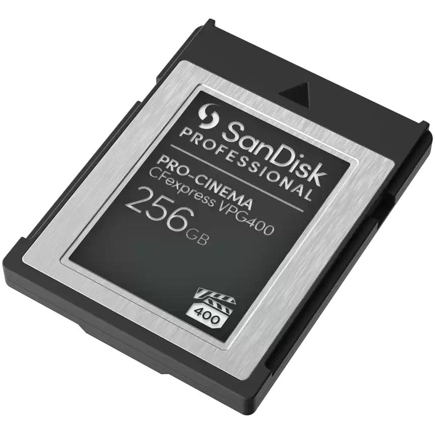 Card Sandisk Professional PRO-CINEMA 256GB express VPG400 Type B Card upto 1700MB/s Read 1400MB/s Write