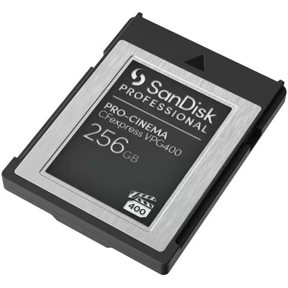 Card Sandisk Professional PRO-CINEMA 256GB express VPG400 Type B Card upto 1700MB/s Read 1400MB/s Write