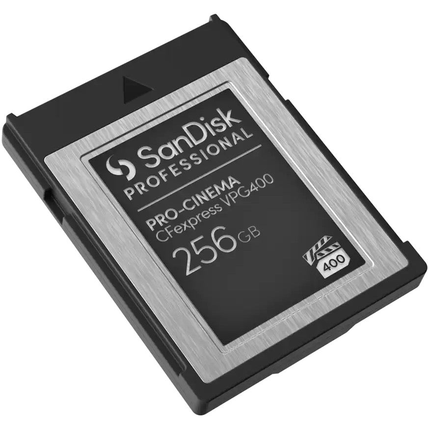 Card Sandisk Professional PRO-CINEMA 256GB express VPG400 Type B Card upto 1700MB/s Read 1400MB/s Write