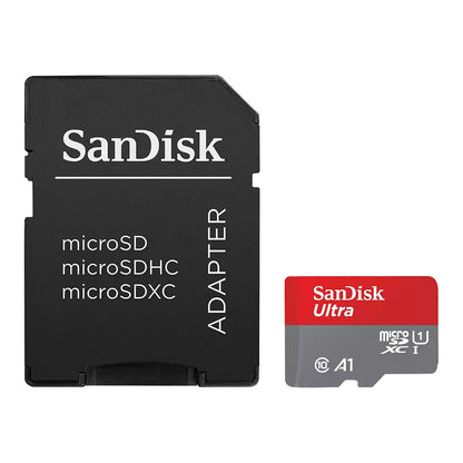 CARD Sandisk Ultra - Flash-Speicherkarte (microsdxc-an-SD-Adapter inbegriffen) - 64 GB