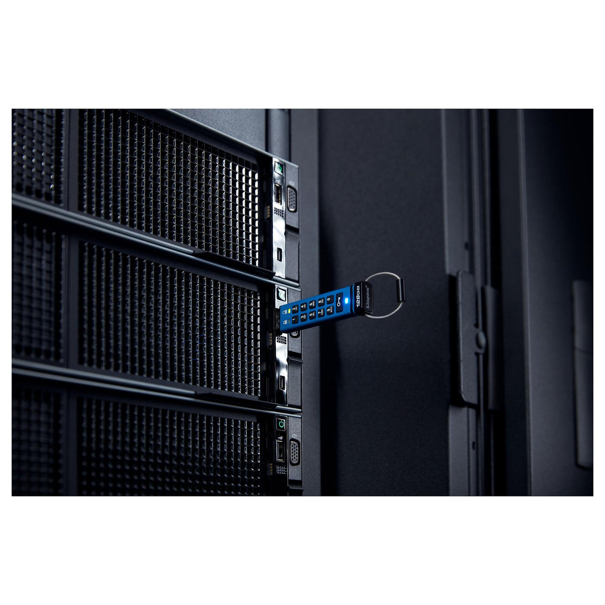 STICK 128GB Kingston IronKey Keypad 200C AES-256 USB-C retail