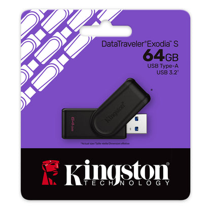 STICK 64GB Kingston DataTraveler Exodia S USB 3.2 retail