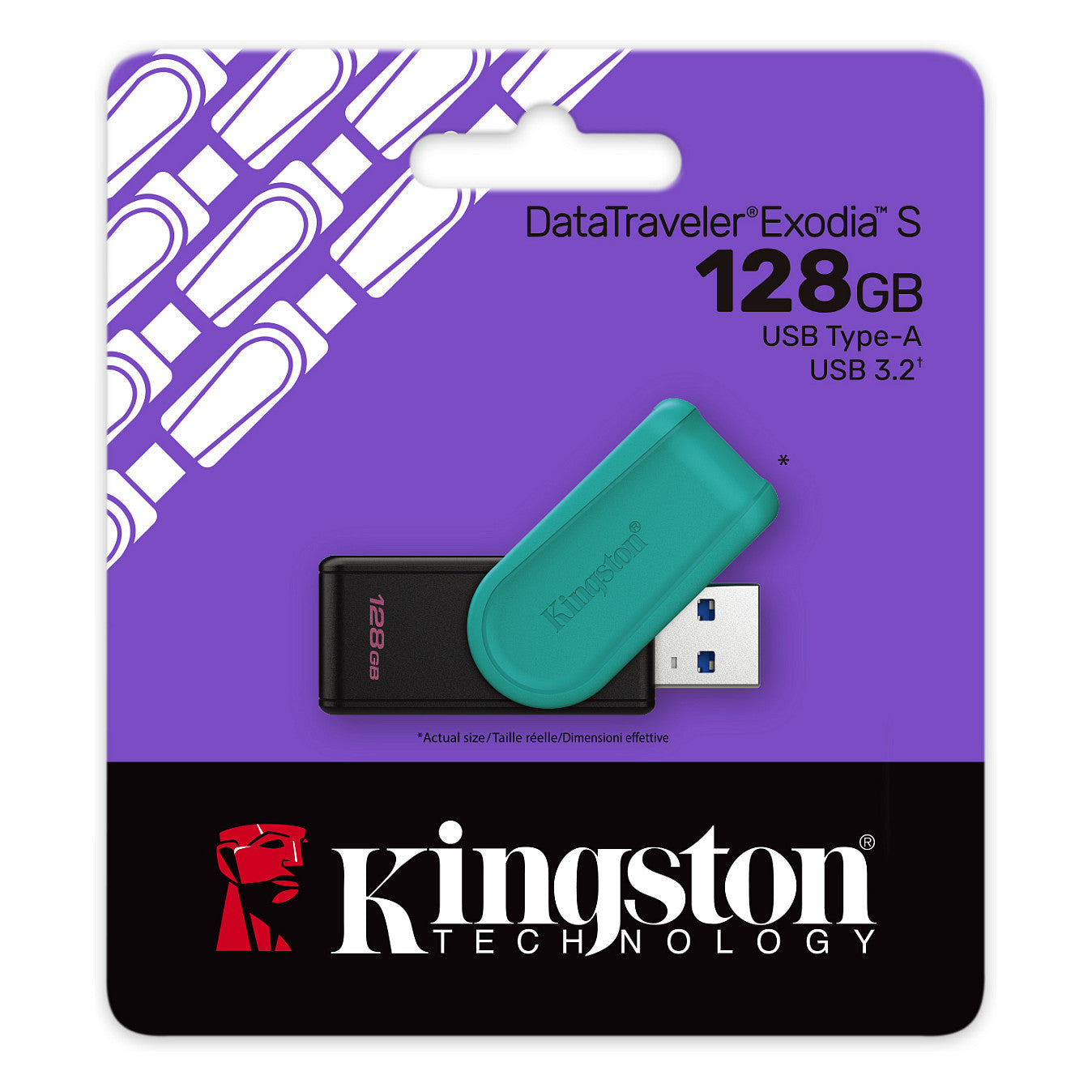STICK 128GB Kingston DataTraveler Exodia S USB 3.2 retail