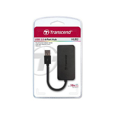 USB-HUB 4-Port Transcend USB3.0 HUB2 ohne Netzteil