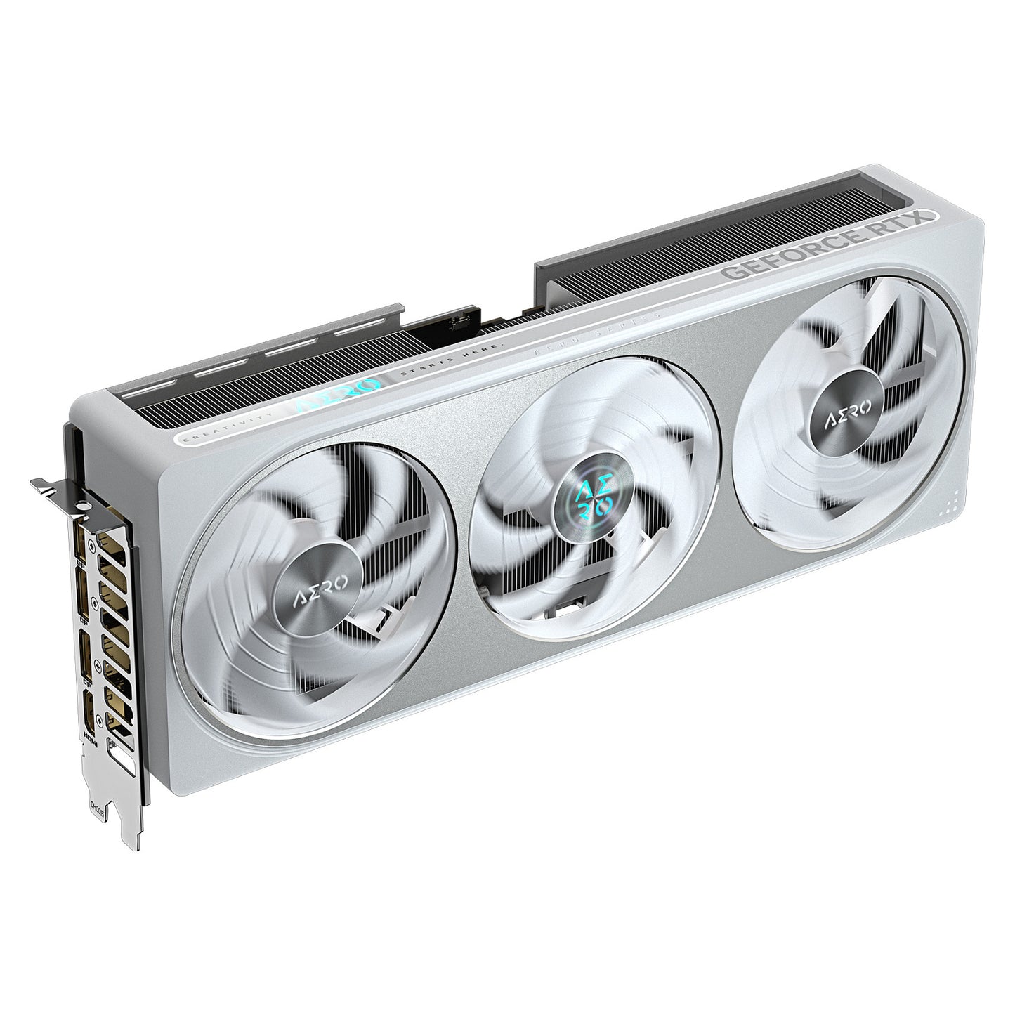 RTX 5070 12GB Gigabyte Aero OC GDDR7 3 Fan white