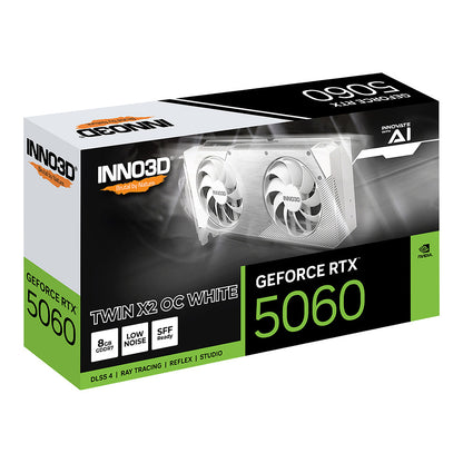 Inno3D RTX5060 Twin X2 OC WHITE 8GB GDDR7 HDMI 3xDP