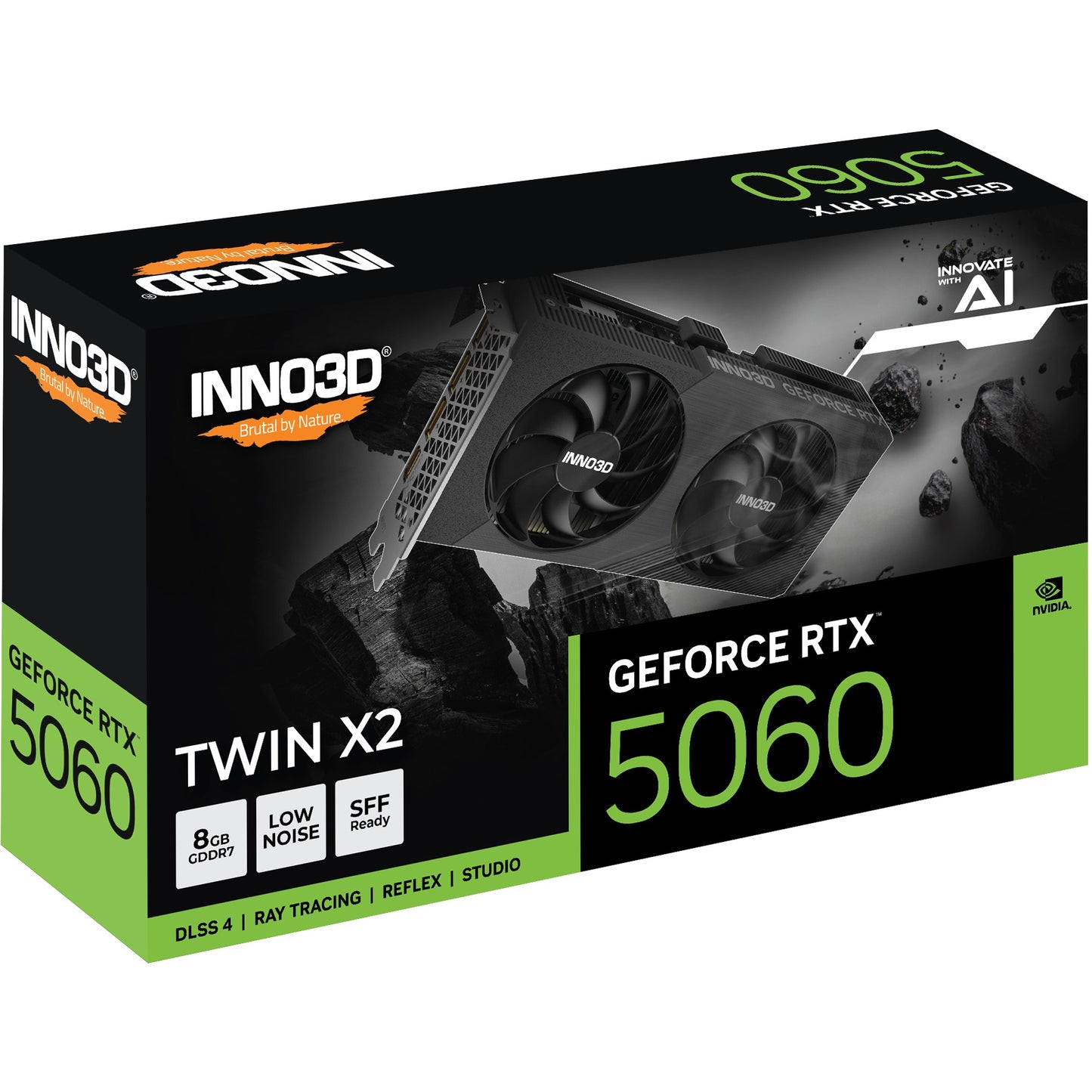 RTX 5060 8GB Inno 3D Twin X2 GDDR7 HDMI