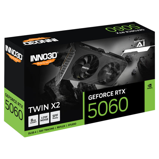 RTX 5060 8GB Inno 3D Twin X2 GDDR7 HDMI