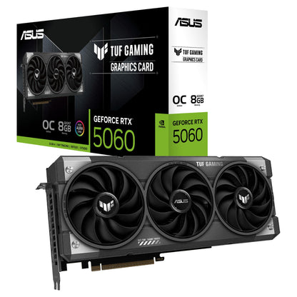 RTX 5060 8GB ASUS TUF Gaming OC GDDR7 3 Fan