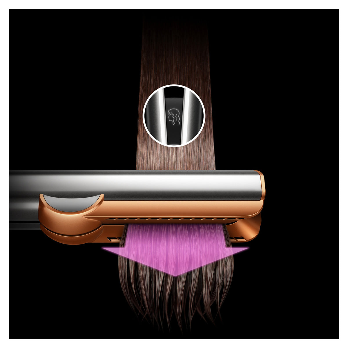 Dyson V15 Detect Absolute Nickel Satin Gelb/Glanz Nickel