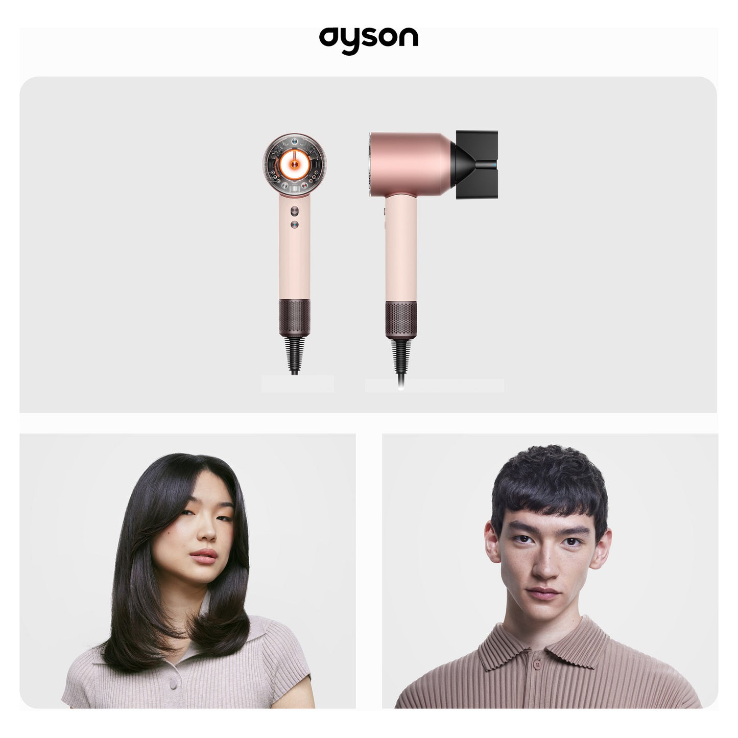 Dyson Supersonic Haartrockner Nural HD16 Ceramic/Rose