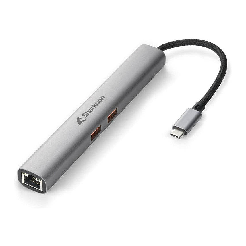 Sharkoon OfficePal Combo Adapter (grau)
