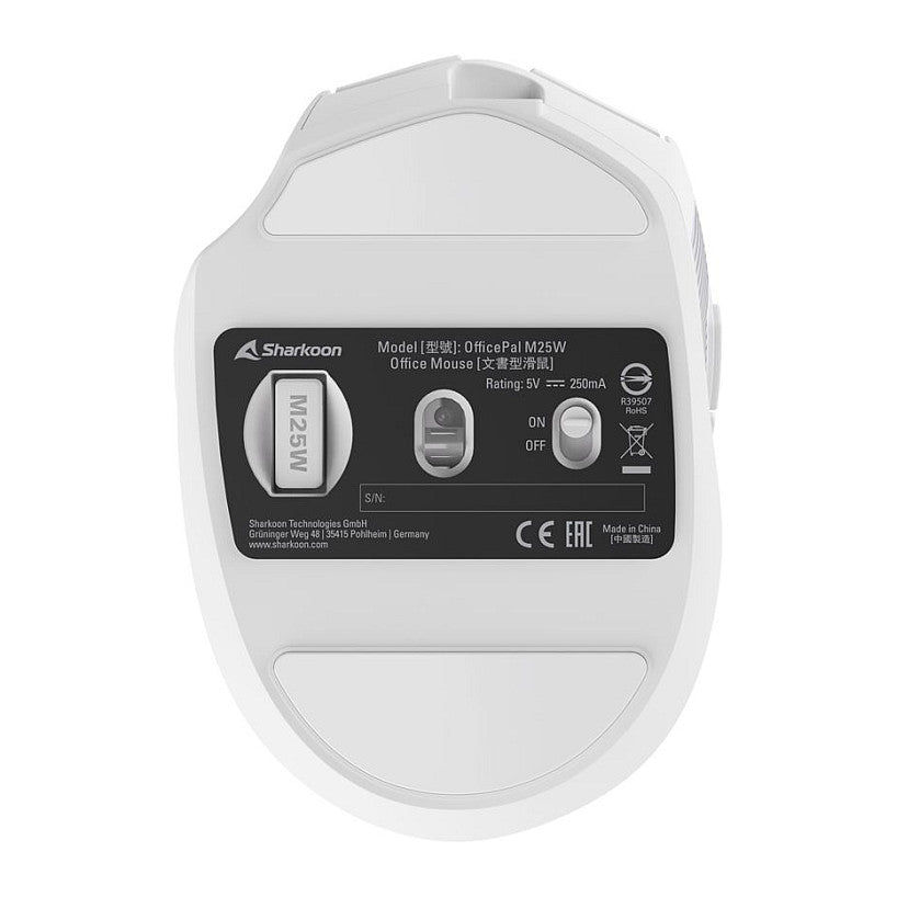 Sharkoon OfficePal M25W (wei)