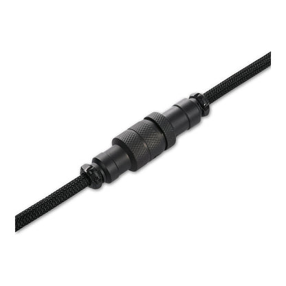 Sharkoon SGK50 Aviator Kabel Titan/Black (schwarz. 1.85 Meter. Spiralkabel fr SKILLER SGK50 S4)