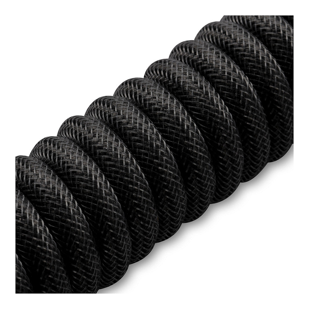 Sharkoon SGK50 Aviator Kabel Titan/Black (schwarz. 1.85 Meter. Spiralkabel fr SKILLER SGK50 S4)