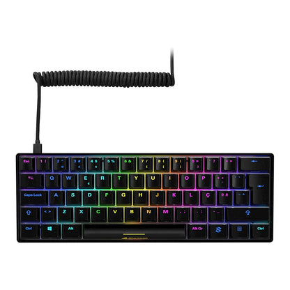 Sharkoon SKILLER SGK50 S4 (schwarz. PT-Layout. Kailh Red)