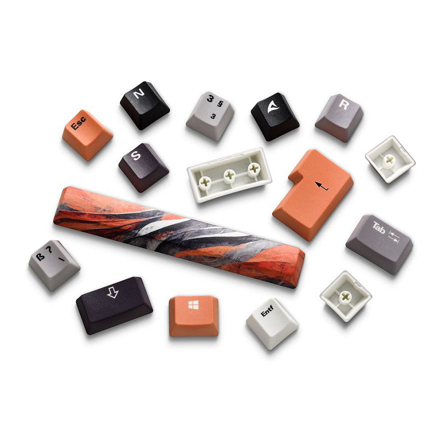 Sharkoon SKILLER SGK50 S3 Design Bundle D6 (orange/grau)