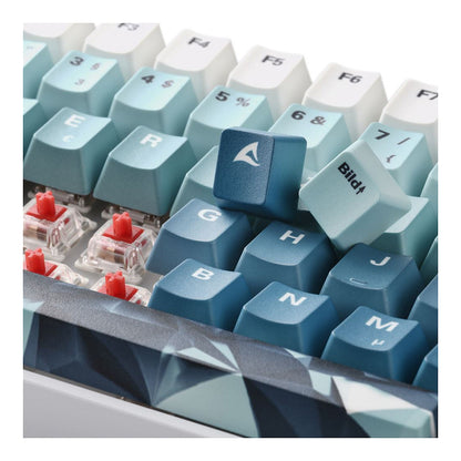 Sharkoon SKILLER SGK50 S3 Design Bundle D1 (graugrn/rot)