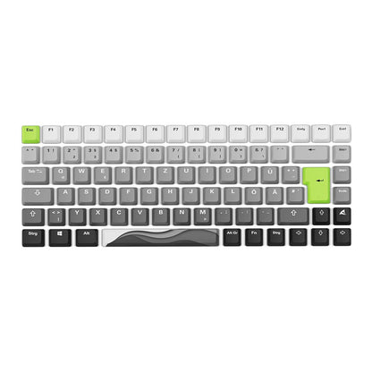 Sharkoon SKILLER SGK50 S3 Design Bundle D5 (grau/neon-grn)