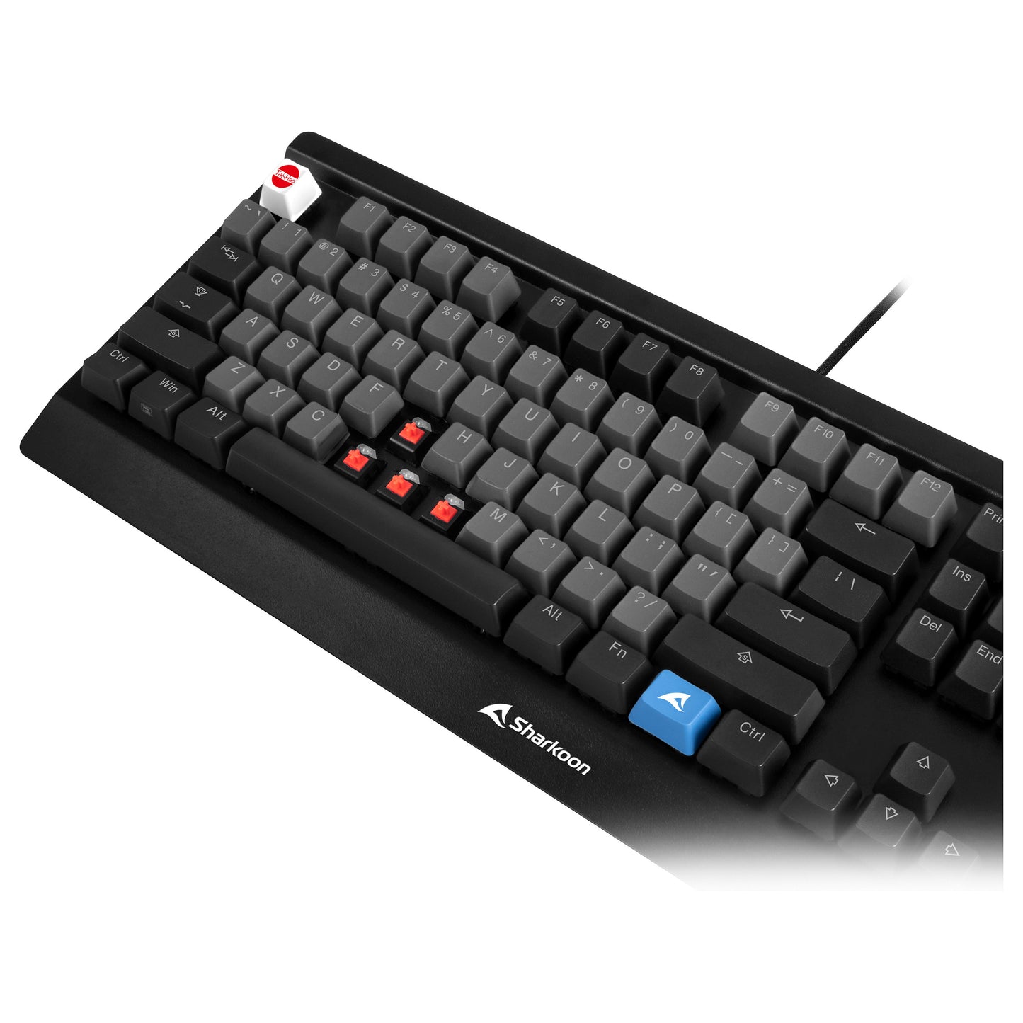 Sharkoon SKILLER SAC20 (schwarz. 115 Stck. ISO-Layout (DE))