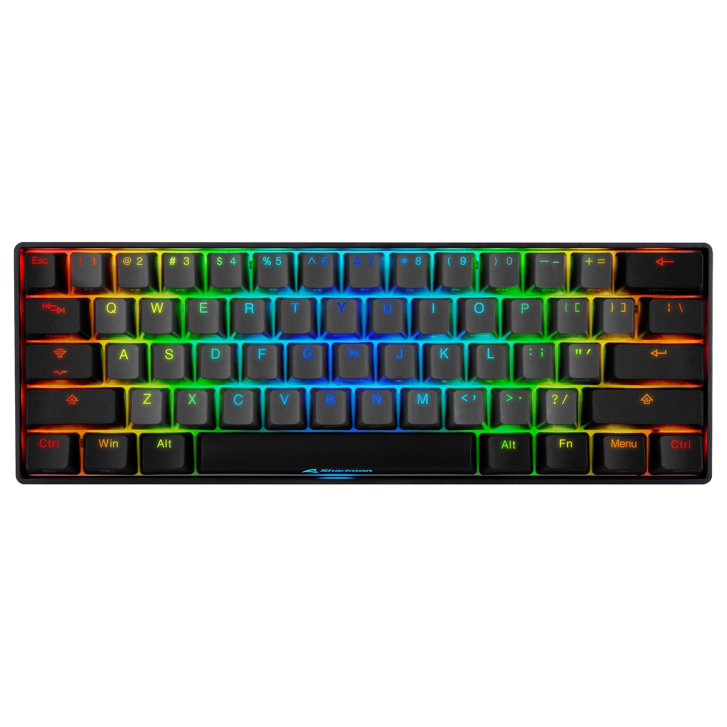 Sharkoon SKILLER SAC20 S4 (schwarz. 62 Stck. ANSI-Layout (US). fr SKILLER SGK50 S4)