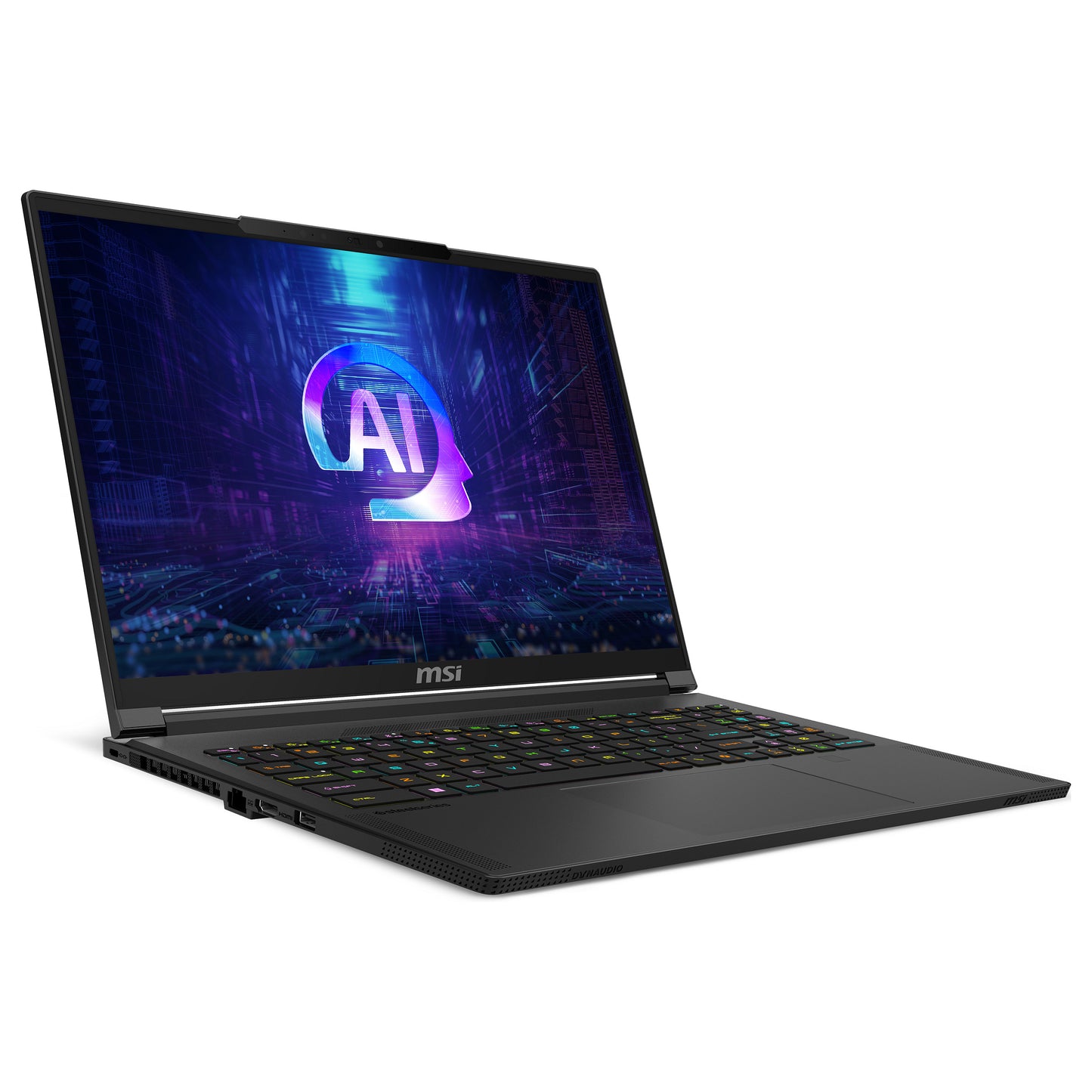 MSI Stealth A16 AI+ A3XWIG-043 (schwarz. AMD Ryzen AI 9 HX 370. NVIDIA GeForce RTX 5080. 32 GB LPDDR5X. 2 TB (2 TB SSD). Windows 11 Home 64-Bit)