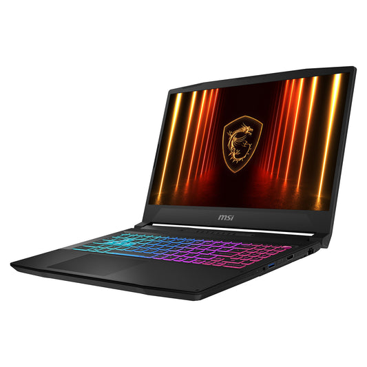 MSI Katana 15 HX B14WGK-058 (schwarz. Intel Core? i7-14650HX. NVIDIA GeForce RTX 5070. 16 GB DDR5. 512 GB (512 GB SSD). Windows 11 Home 64-Bit)