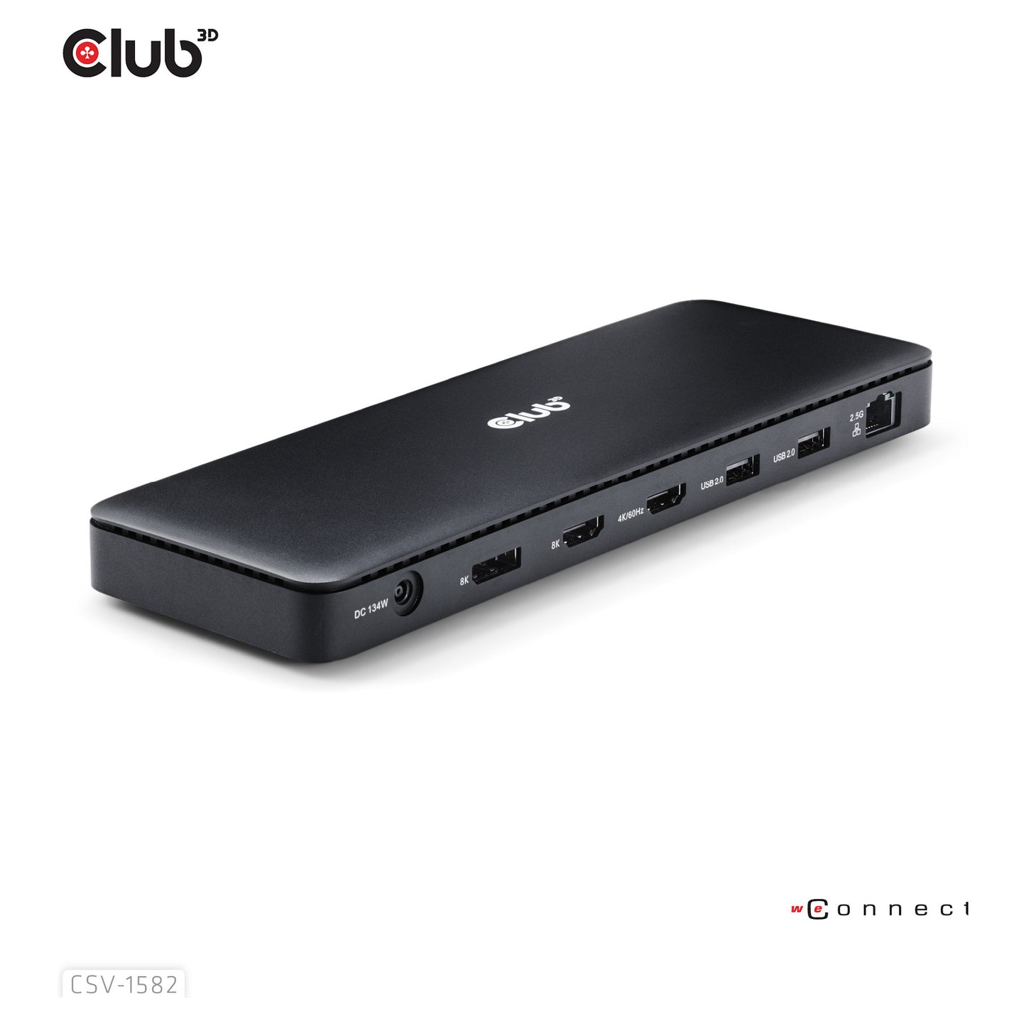 Club3D Thunderbolt4 12-in-1 Dockingstation 3 Displays St/Bu