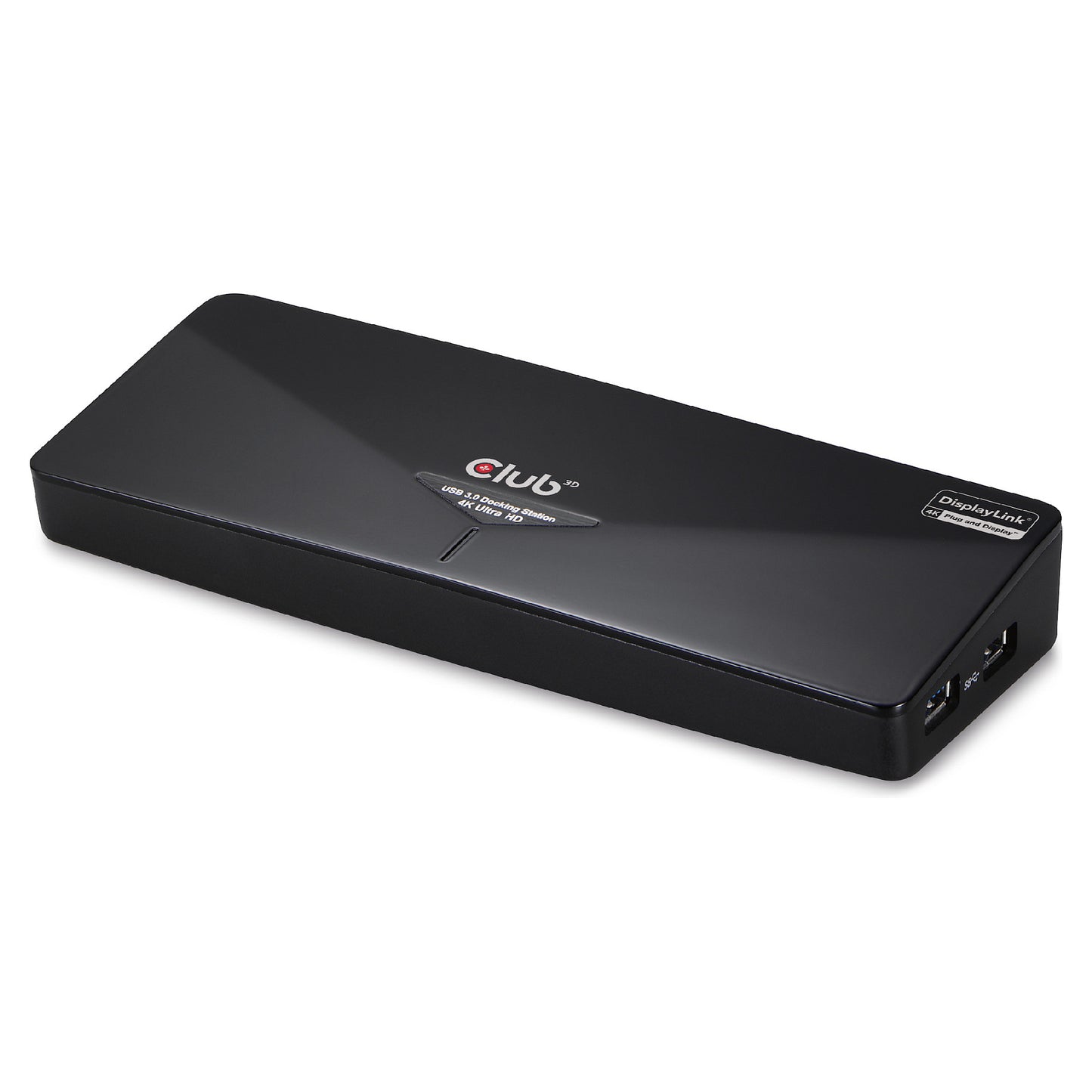 Club3D 4K Dockingstation USB3 ->3xUSB3/HDMI/DP/DVI/ black