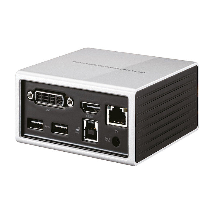 Club3D 4K Mini-Dockingst USB3 ->4xUSB3/HDMI/DVI/LAN silber