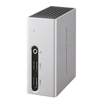 Club3D 4K Mini-Dockingst USB3 ->4xUSB3/HDMI/DVI/LAN silber