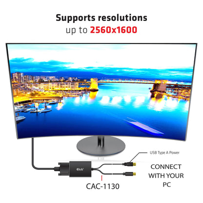 Club3D Adapter MiniDisplayport > DVI-D (Active Dual) St/Bu retail