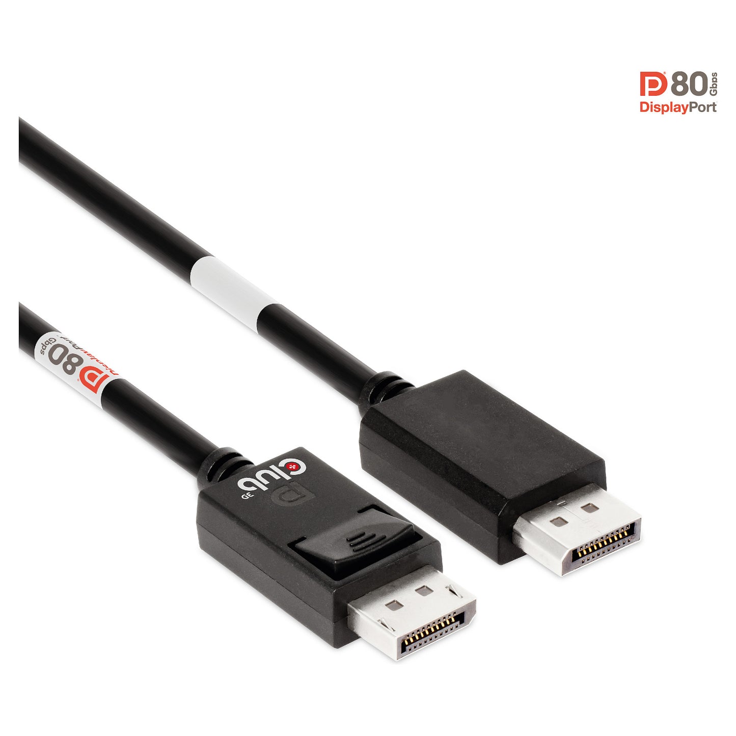 Club3D DP-Kabel 2.1 DP80 zertifiziert 1.2m 10K/8K/4K St/St retail