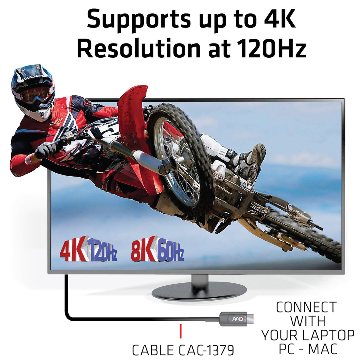 Club3D HDMI-Kabel A -> A 2.1 aktiv opt. 8K60Hz UHD 20 Meter retail