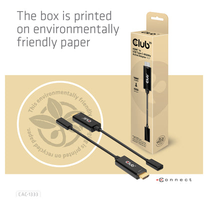 Club3D Adapter HDMI 2.0 > USB-C 4K60Hz aktiv St/Bu