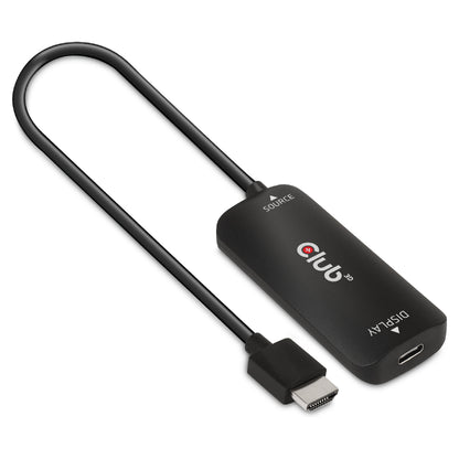 Club3D Adapter HDMI + MicroUSB > USB-C 4K120Hz aktiv St/Bu