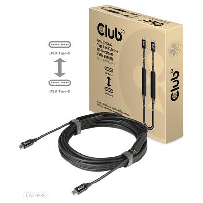 Club3D Kabel USB 3.2 Typ C 5m aktiv St/St