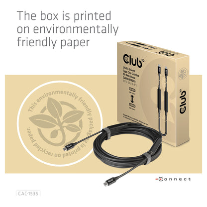 Club3D Kabel USB 3.2 Typ C 5m aktiv St/St