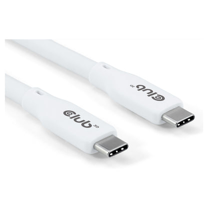 Club3D Lifestyle USB-C Kabel PD 240W.20Gbps 2m weiß St/St