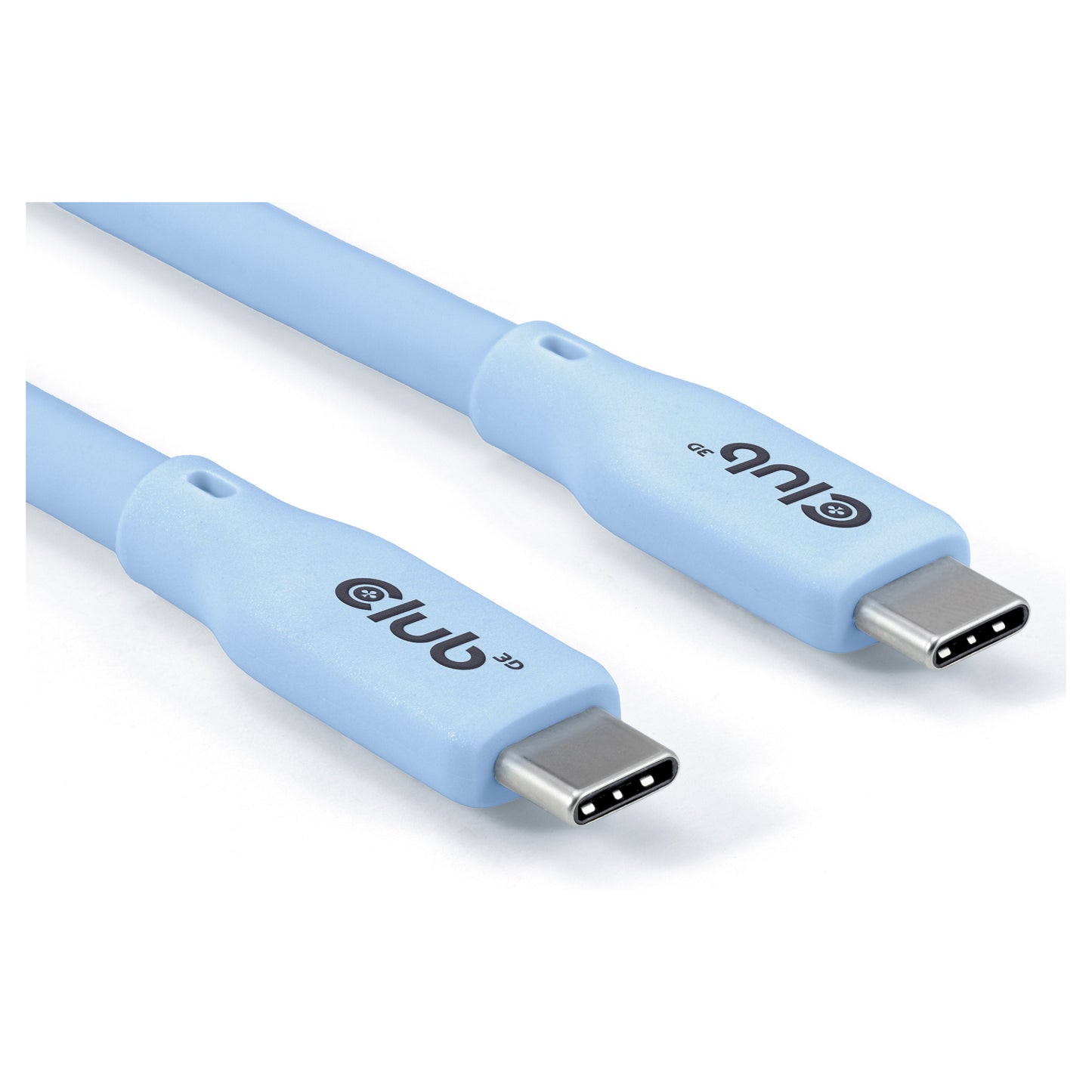 Club3D Lifestyle USB-C Kabel PD 240W.20Gbps 2m blau St/St