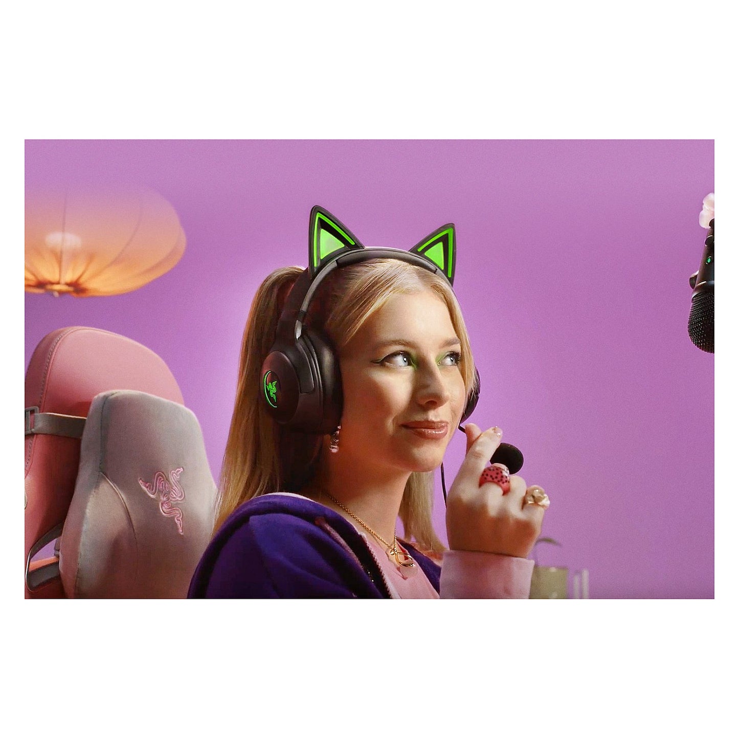 Razer Kraken Kitty V2 (schwarz. USB-A)