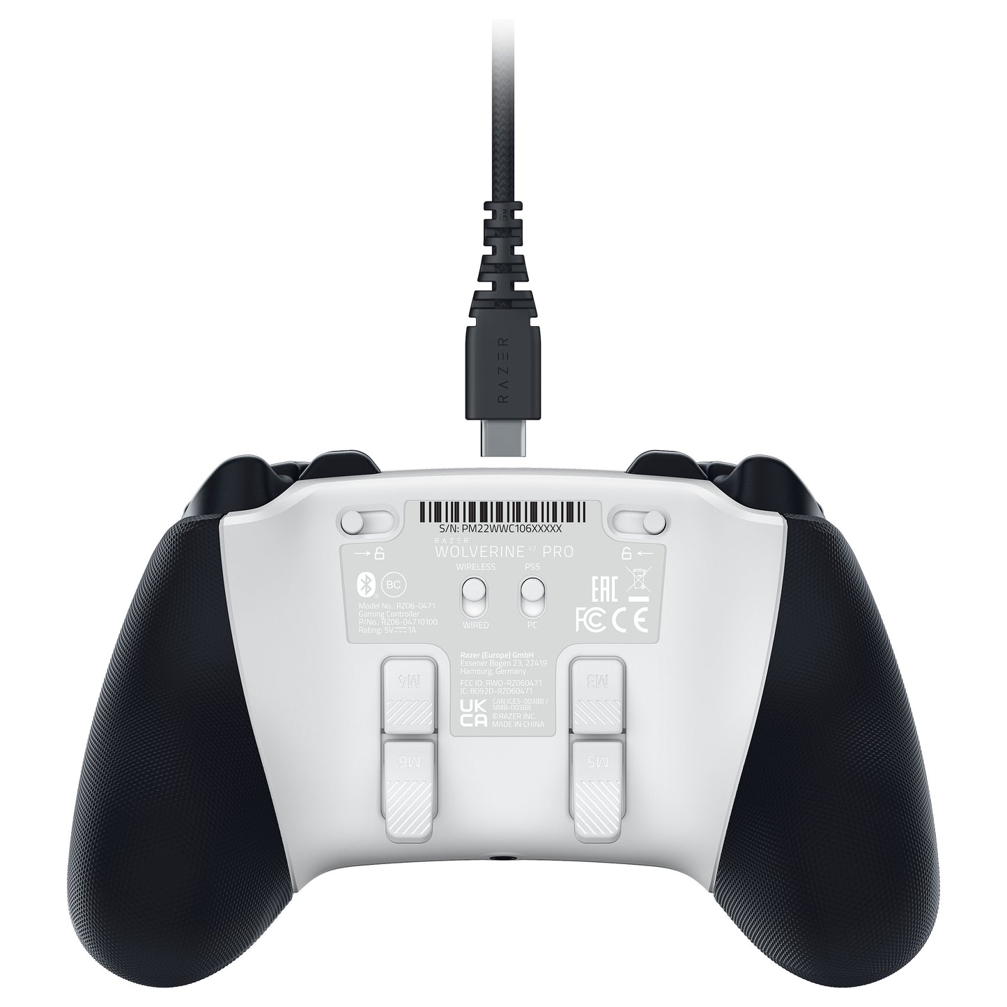 Razer Wolverine V2 Pro (wei/schwarz)