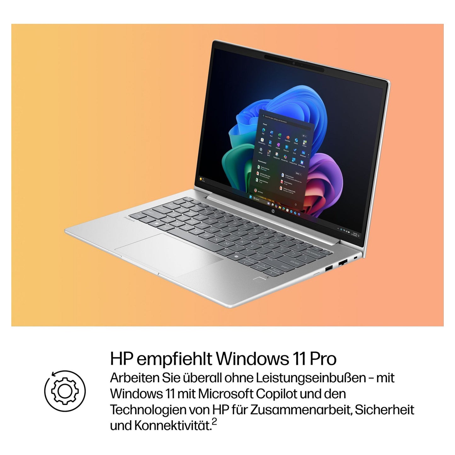 HP ProBook 4 G1q 14 Qualcomm Snapdragon X X1-26-100 35.56cm 14Zoll WUXGA 32GB 512GB/SSD W11P SmartBuy 1J Gar (DE)