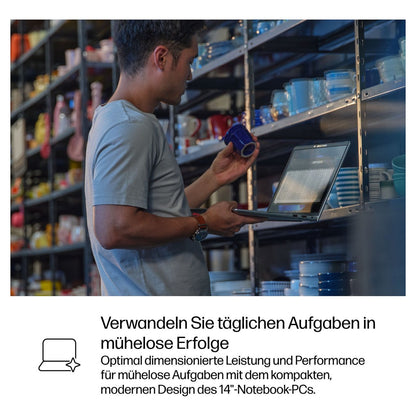 HP ProBook 4 G1iR 14 Intel Core 7 150U 35.56cm 14Zoll WUXGA 16GB 512GB/SSD W11P SmartBuy 1J Gar (DE)